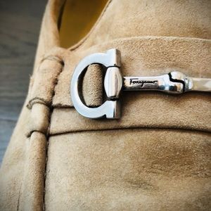 Men’s Salvatore Ferragamo Suede Loafers